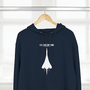 Concorde Aviation Hoodie: Pilot Gift, Aerospace Apparel