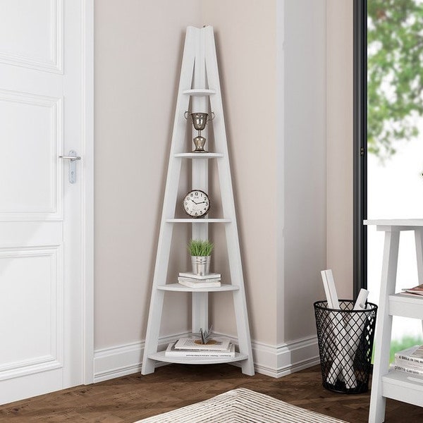 Corner Ladder Shelf Etsy UK