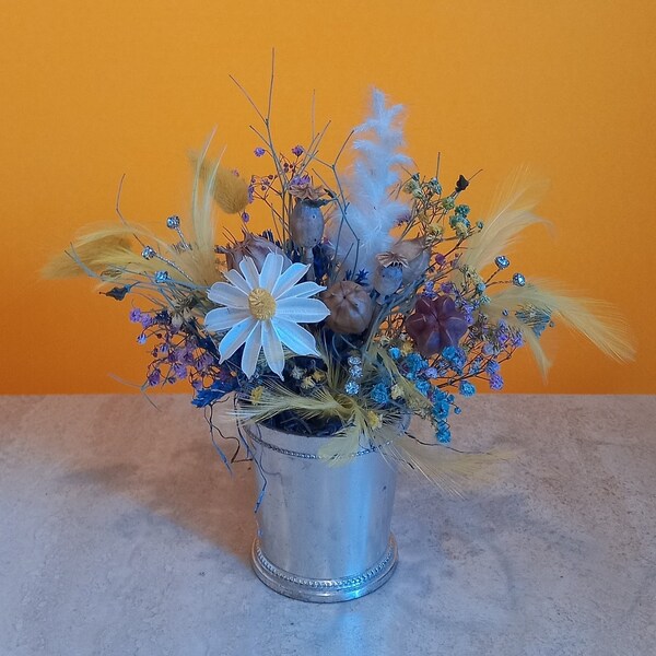 Dried Floral Arrangement Etsy