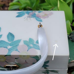 Vintage Square Floral Purse, Lacquered Box Purse: Annie Laurie Style Handbag with Roses image 10