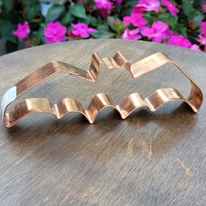 Vintage Copper Bat Cookie Cutter, Williams Sonoma Halloween, Collectible Baking