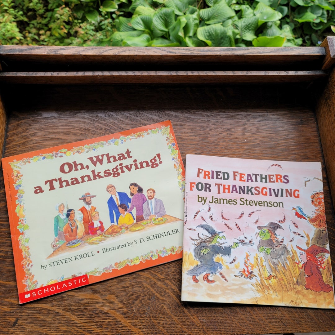 Two Vintage Scholastic Children's Paperback Books for Fall Etsy