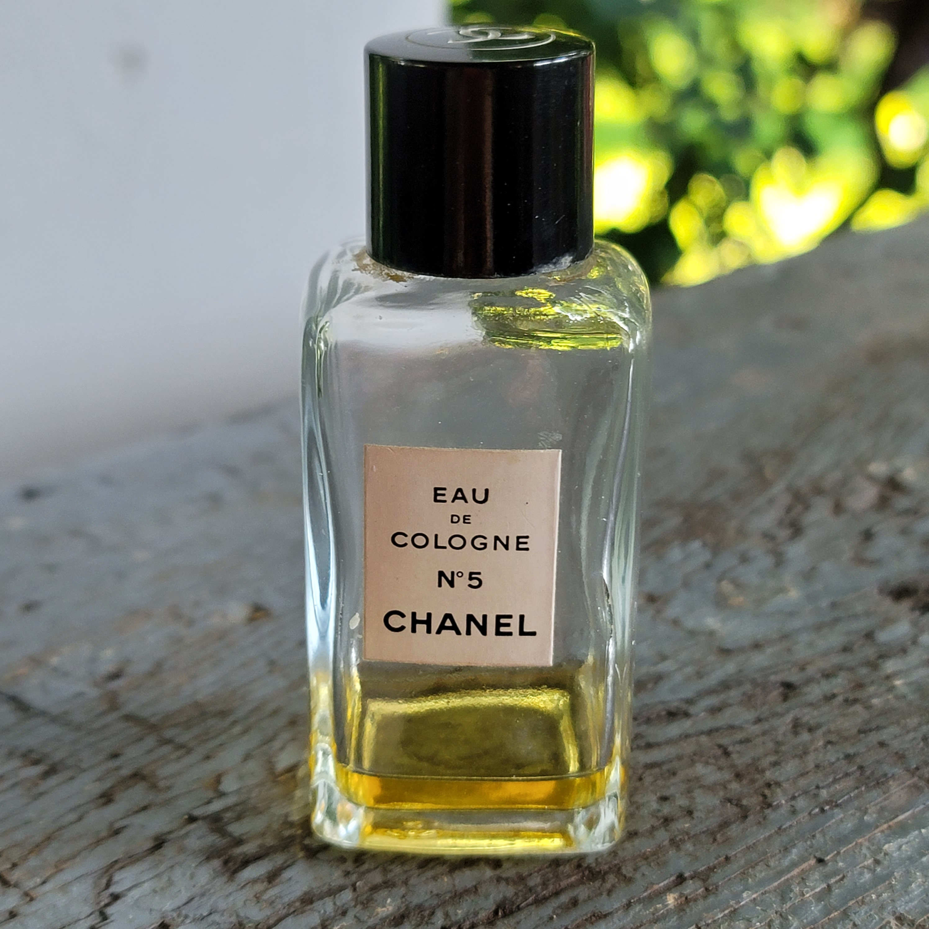 Vintage Perfume Bottle, Chanel No. 5 Residual Perfume, Vintage 
