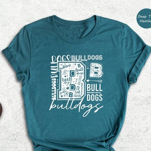 Team Mascot Shirt, Bulldogs Team Shirt, Bulldogs Team Spirit Shirt, Bulldogs Fan Shirt, Bulldogs School Shirt, Bulldogs School Spirit