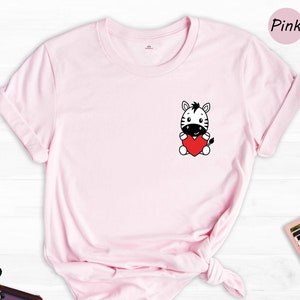 Zebra Shirt, Cute Zebra Tee, Cute Animal Shirt, Zebra Birthday Shirt, Safari Shirt, Zebra Lover Tee, Nature Life Shirt