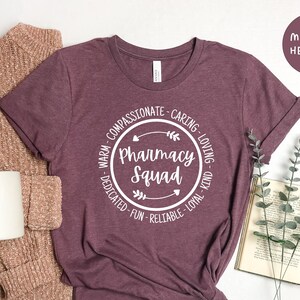 Pharmacist Shirt, Pharmacy Squad T-Shirt, Pharmacy Shirt, Pharmacy Student, Pharmacy Technician, Future Pharmacist, Pharmacy Graduation