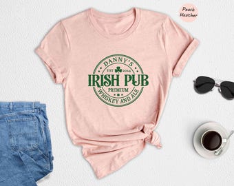 Custom Irish Pub Shirt, Vintage Irish Shirt, Irish Pub Tee, Personalized Irish Shirt, Irish Pub Custom Shirt, Irish Pub T-Shirt