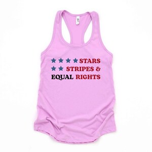 Stars And Strips Equal Rights Tank Top, Reproductive Tank Top, American Tank Top, Stars And Strips Shirt image 2