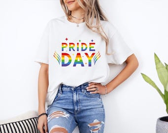 Pride Day Shirt, Lgbtq+ Shirt, Rainbow Flag Shirt, Gay Pride Shirt, Lgbtq Celebration Shirt, Pride Month Shirt, Gay Pride Tee