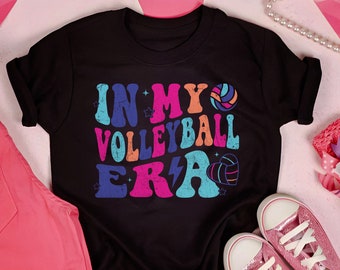 In My Volleyball Era Shirt, Kids Sports Shirt, Kids Volleyball Shirt, Volleyball Shirt, Volleyball Lover Shirt, Sports Shirt, Baseball Shirt