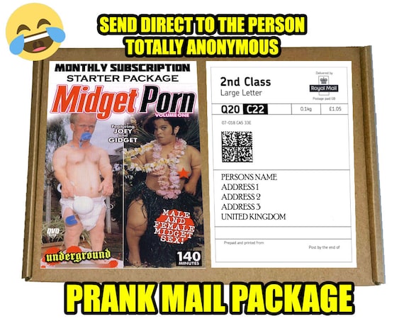 Img Sexy Midget - B Midget Porn Postal Prank Novelty Adult Joke Direct to - Etsy