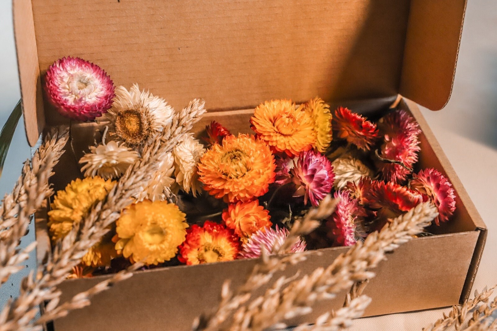 How To Pack Dried Flowers