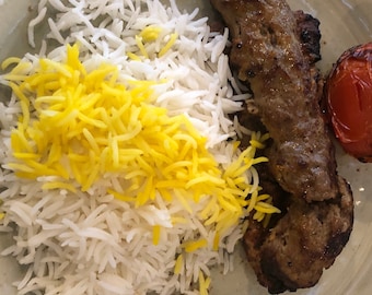 Persian Spice Blend for Rice Chicken, Rose Petal Flavor Seasoning Jar