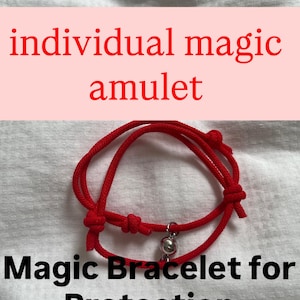 Red Thread Protection Bracelet | Amulet | Spiritual Protection | Energy Shield | Magic Protection | Aura Guard