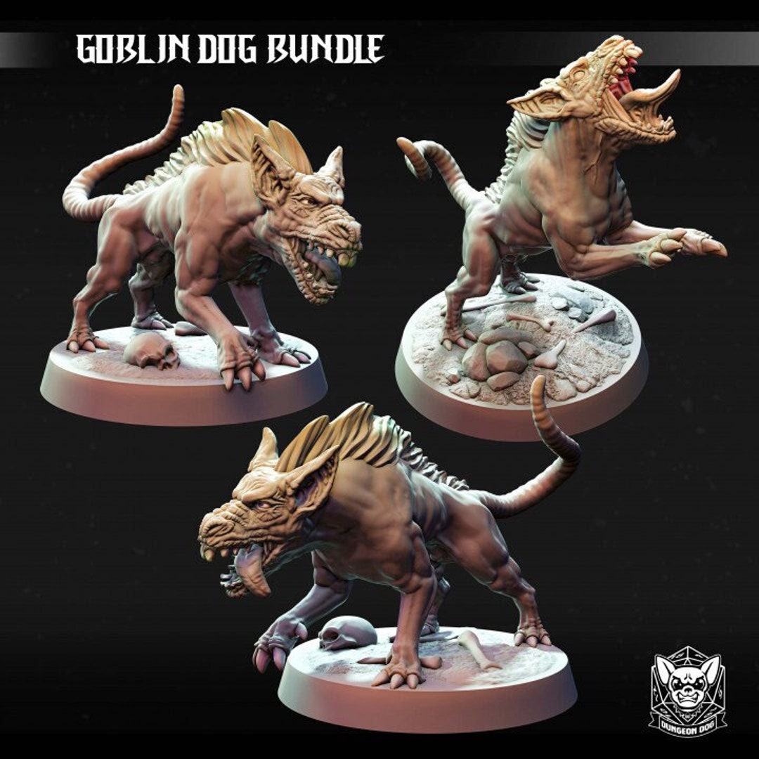 Goblin Dog Miniature Pack - Etsy