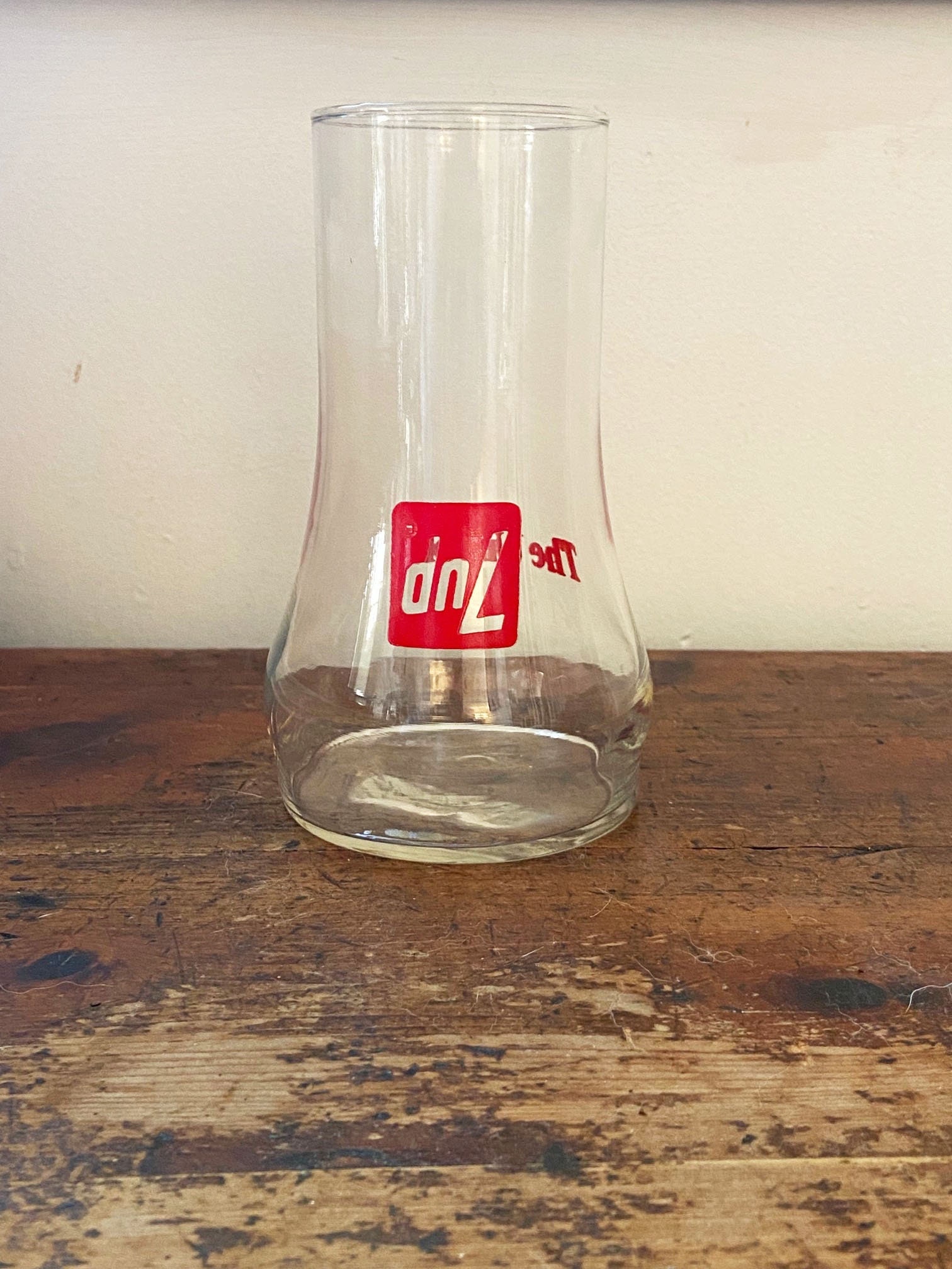 Vintage 90s 7up FIDO DIDO Surfer Character Promo Drinking Glass Pepsico  Rare Early 90s Mascot Collectible Advertising Tumbler Glassware 