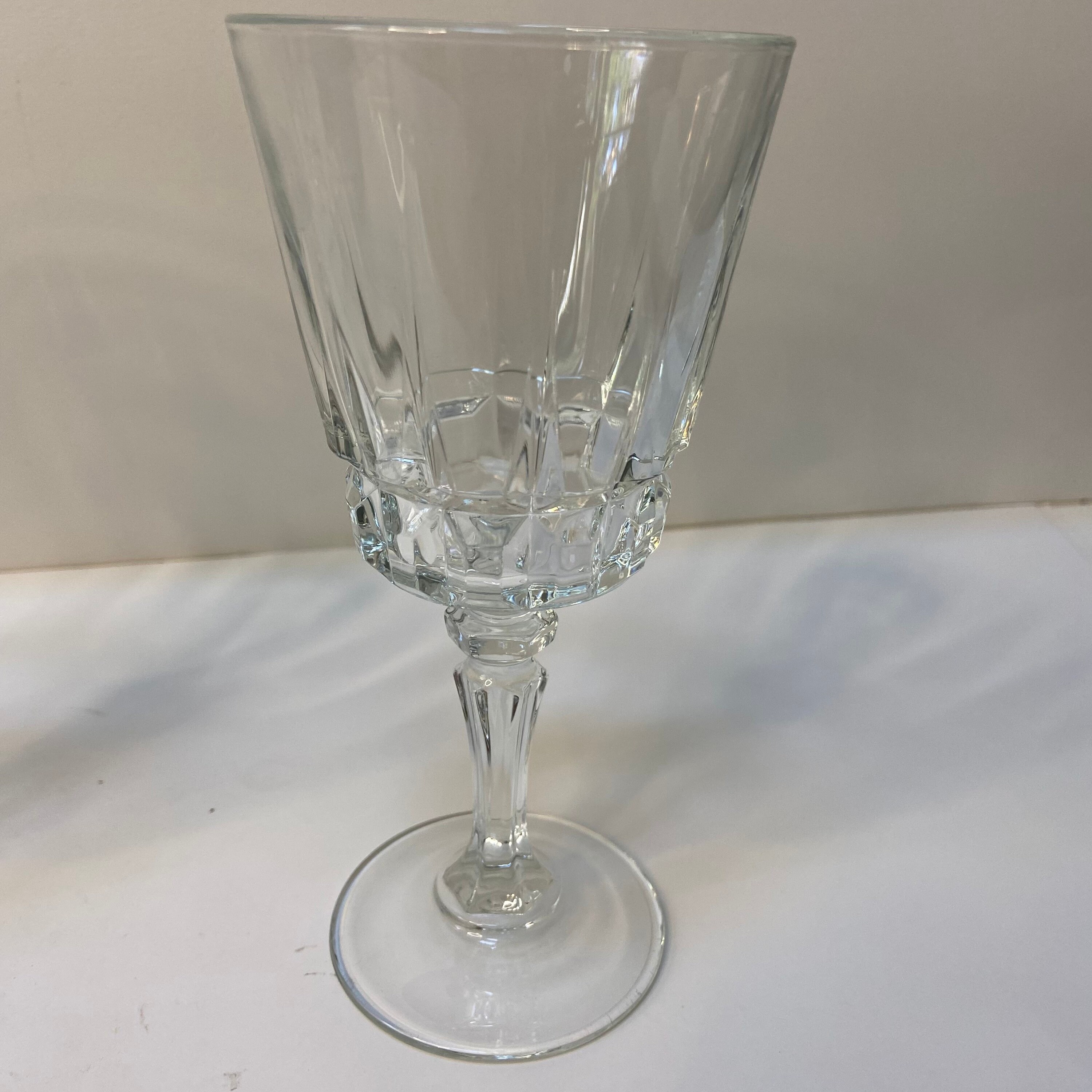 Set of 2 Crystal Cordial Stemware Etsy