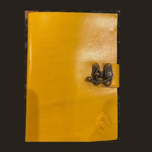 Leather Bound Journal, manifestation journal, tarot journal 4.5 x 6.2 inches