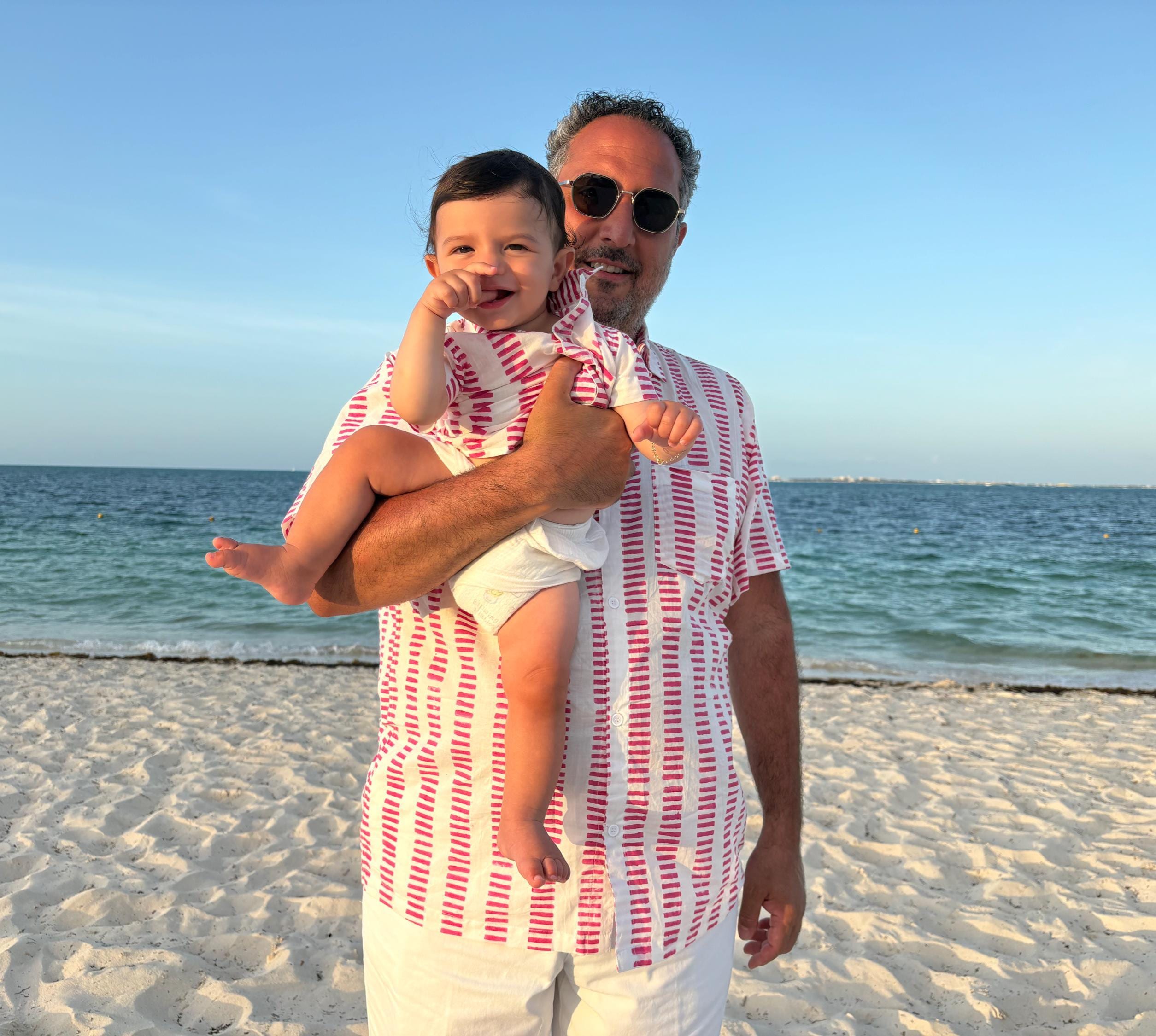 birthday dress for dad Matching Son Mom Denim dress