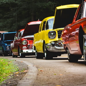 Car Show Lineup