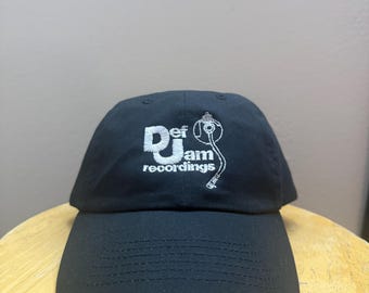 Def Jam records Strap back hat