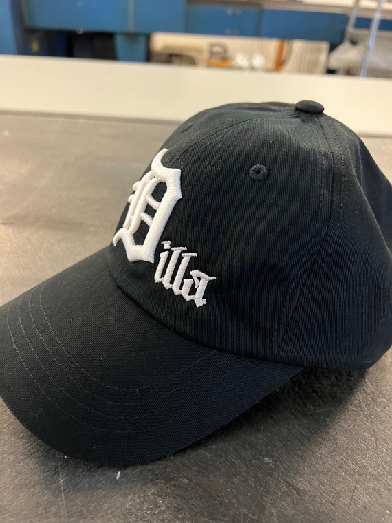 J DILLA着用　MLB デトロイト・タイガース　キャップ J Dilla Detroit Tigers Dad Hat Strap Back - Etsy