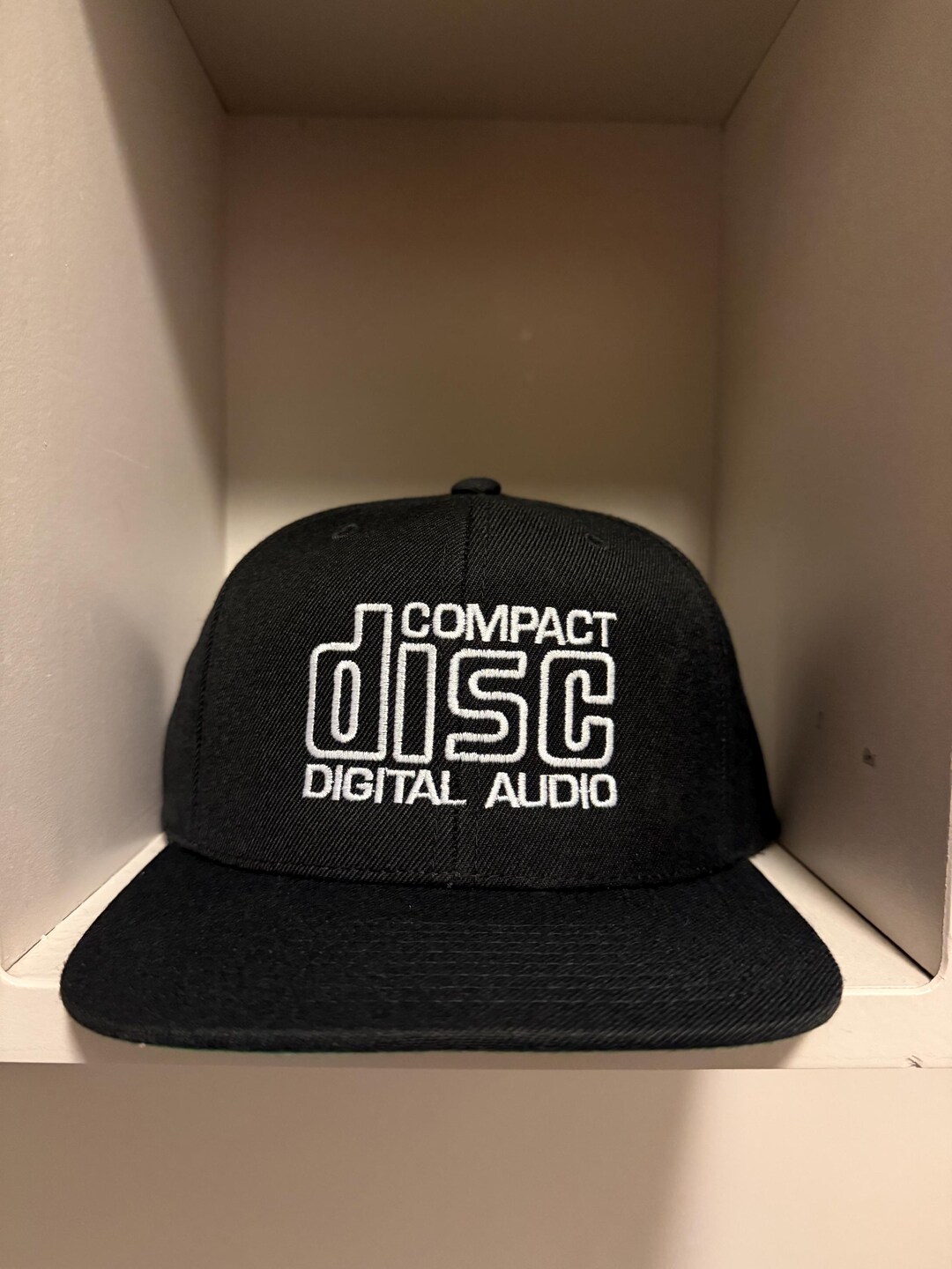 Compact Disc Digital Audio CD Logo Snapback - Etsy