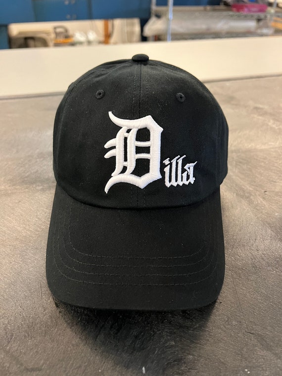 New Era Detroit Tigers キャップ j dilla J Dilla Detroit Tigers Dad Hat Strap Back - Etsy