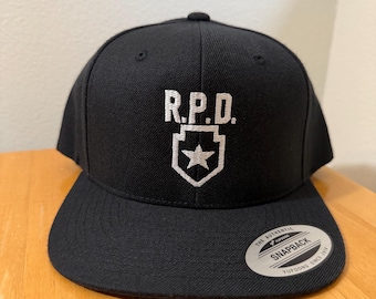 Resident Evil Racoon City Police Department RPD SnapBack Hat