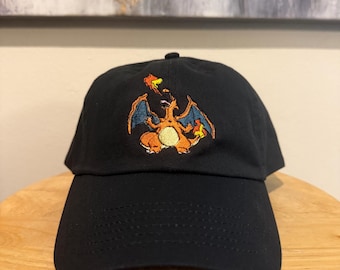 Charizard Strap back dad hat