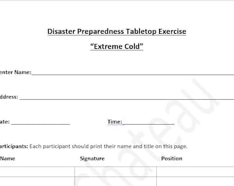 Extreme kou: LTC Rampen paraatheid oefening
