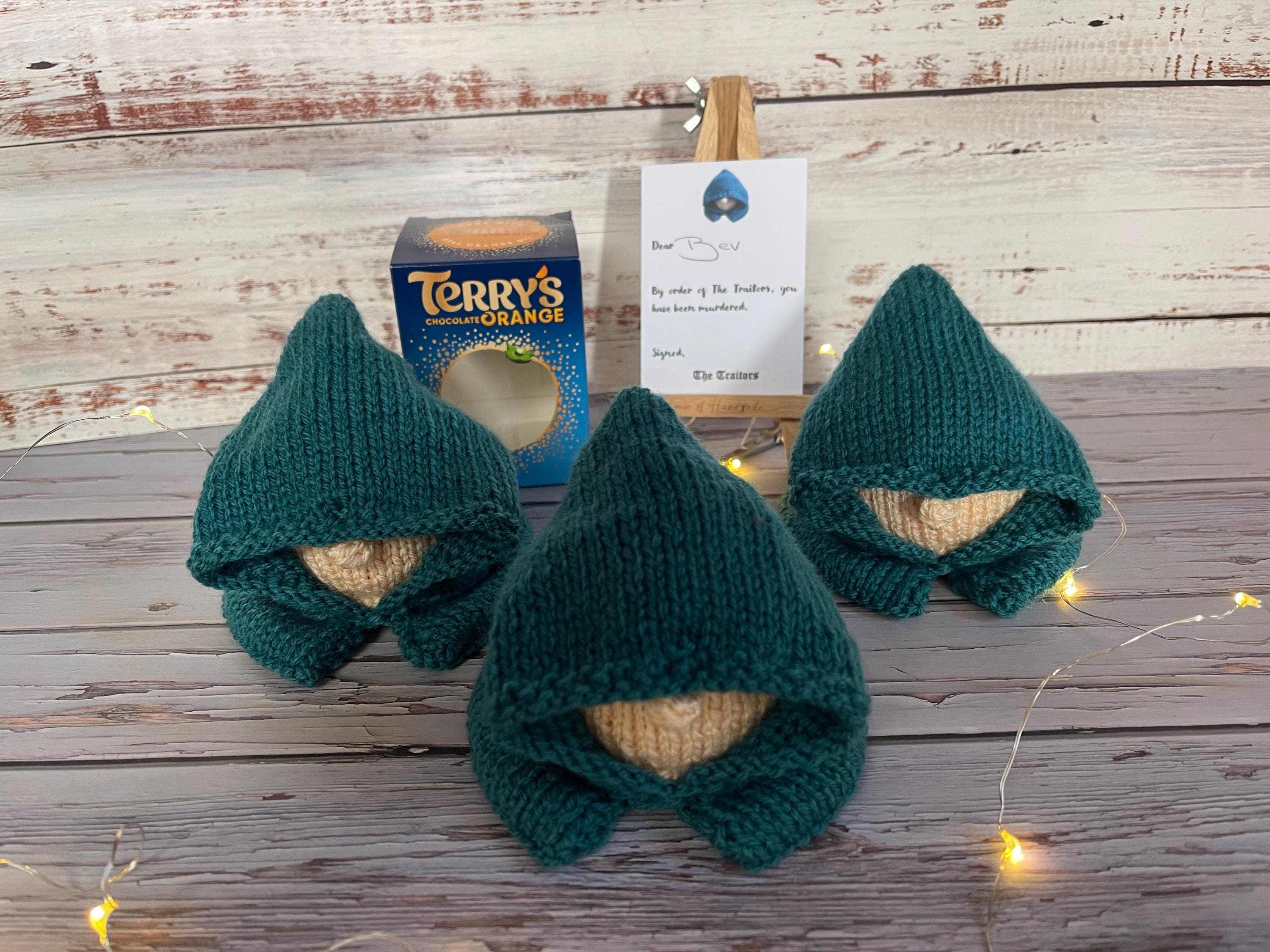 DSS×TheThreeRobbers PARA-KNIT The Traitors Inspired Chocolate Orange Cover Knitting Pattern - Etsy