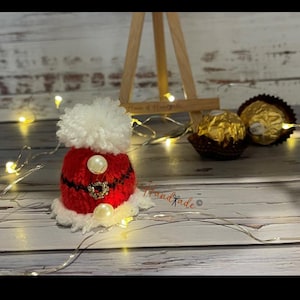 Breipatroon Santa Ferrero Rocher-omslag
