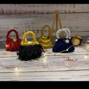 Handbag Favour Ferrero Rocher Cover Knitting Patterns