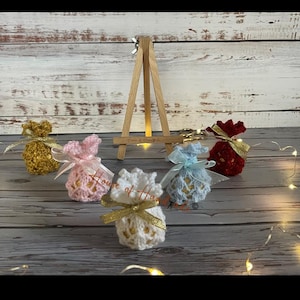 Lacy Parcel Favor Ferrero Rocher omslagbreipatroon