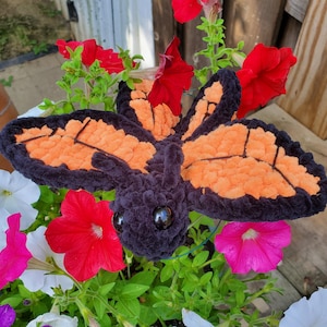 Crochet Monarch Butterfly Plushie