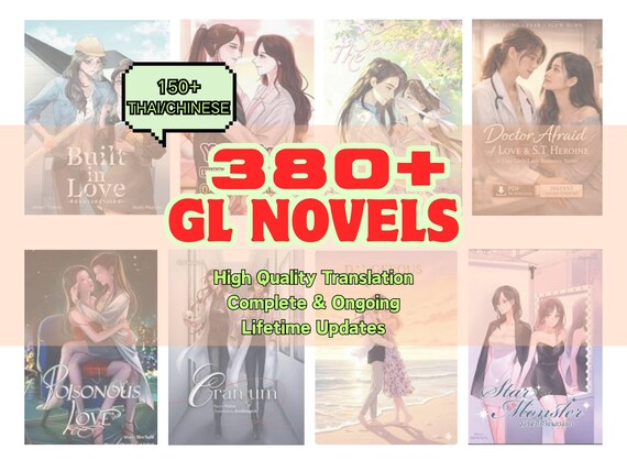 380+ GL Novels Collection (EPUB & PDF) | Thai, Korean, Chinese gl Novel | Yuri Novel | Romantic Girl Love Novel | Lifetime Update