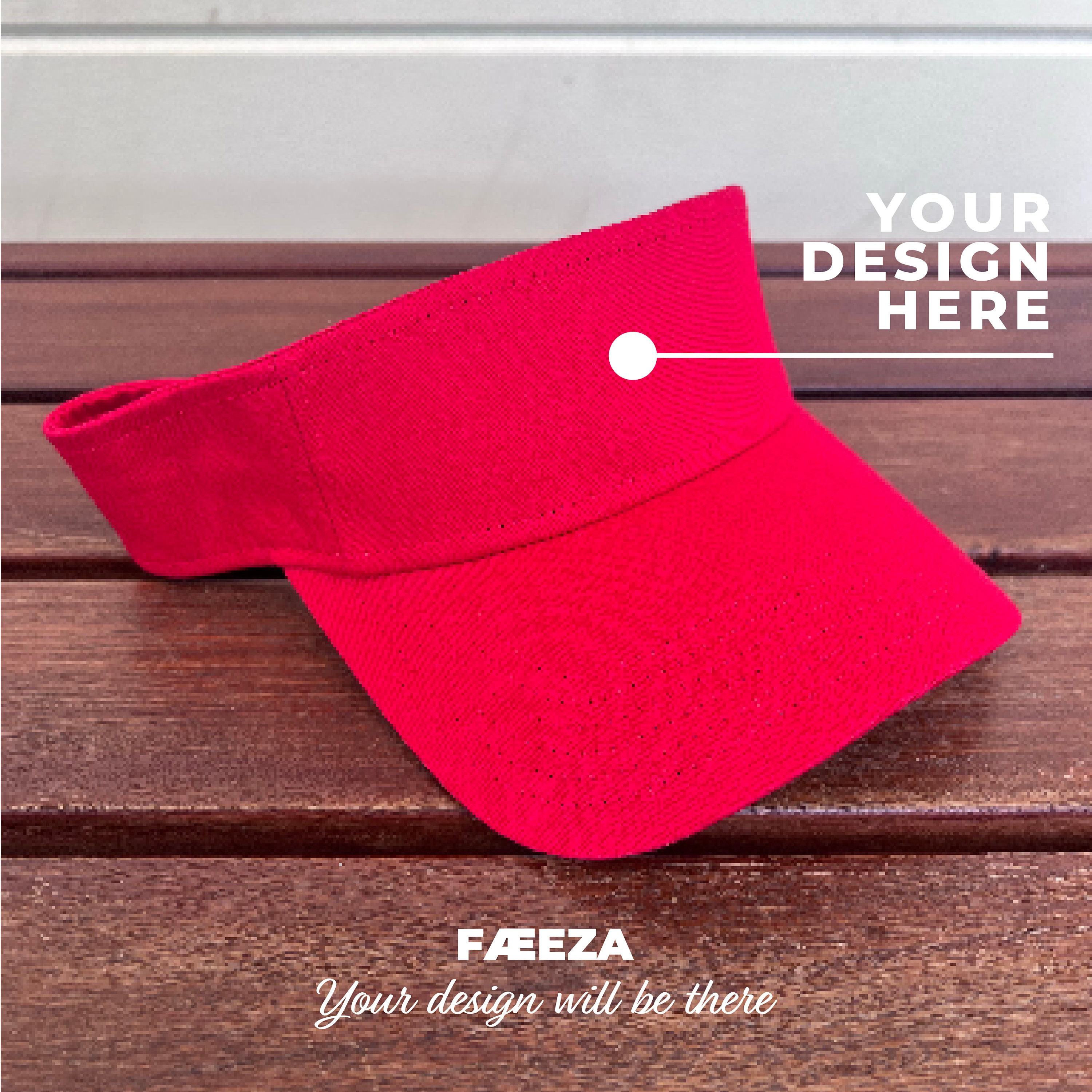 Visor Cap Personalized Hat Embroidery Custom Text Etsy