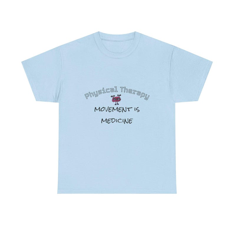 Movement is Medicine-T-shirt – cadeau voor fysiotherapie, katoenen uniseks shirt afbeelding 7