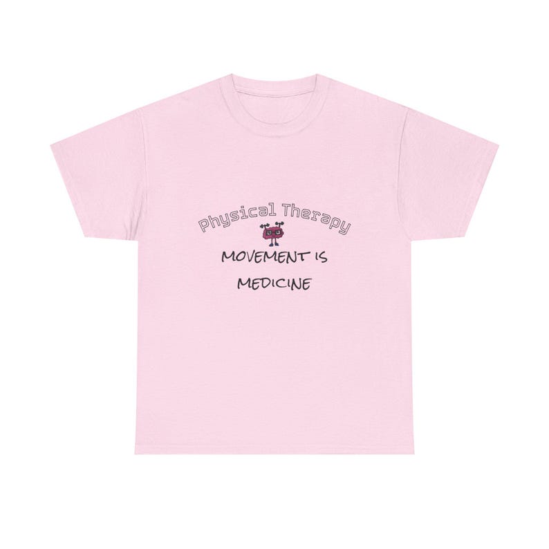 Movement is Medicine-T-shirt – cadeau voor fysiotherapie, katoenen uniseks shirt afbeelding 8
