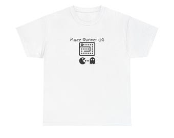 Retro Maze Runner OG-T-shirt – uniseks gamershirt
