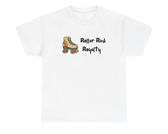 Roller Skate Royalty Tee, Retro Skater Gift