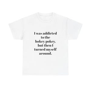 Hokey Pokey Unisex Tee, Funny Graphic T-Shirt, Gift for Dancers, Playful Humor Shirt, Comfortable Casual Wear, Funny Dad Joke