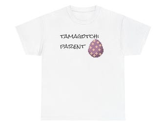 Tamagotchi Eltern T-Shirt, Retro Gamer Tee, Nostalgische Mode
