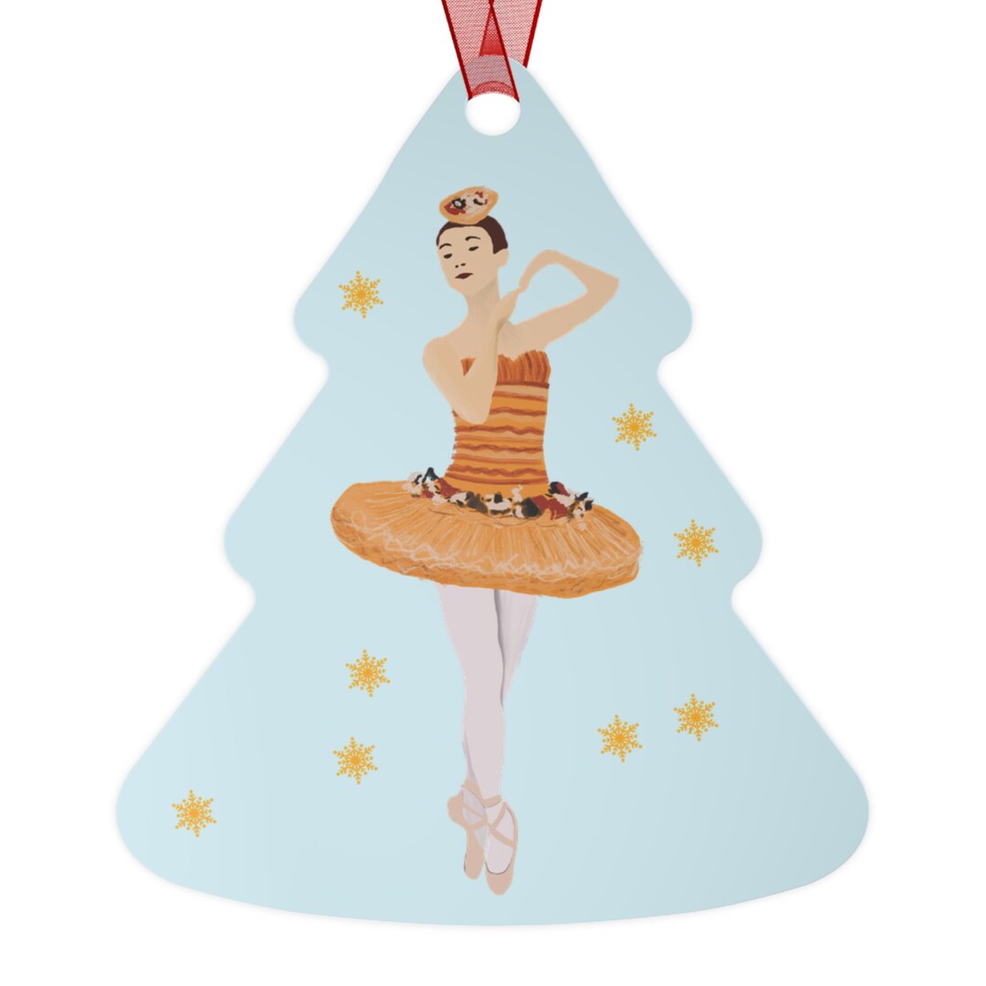 Personalized Nutcracker Marzipan Ornament Dance of the Reed Etsy