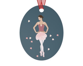 Dew Drop Personalized Nutcracker Ornament, Waltz of the Flowers,  Ballerina Gift, Tag for Flower Bouquet, Performance Gift