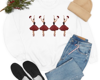 Spanish Dancer Crewneck Sweatshirt, Ballet Sweatshirt, Nutcracker Sweatshirt, Hot Chocolate Dance Sweatshirt, Ballerina en pointe