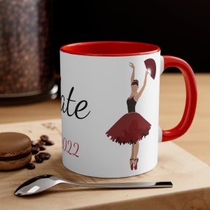 Personalized Nutcracker Mug, Chocolate Dance Mug, 11oz, Spanish Dance Mug, Ballet Dancer Gift, Ballerina Gift,  Nutcracker Gift
