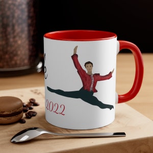 Personalized Nutcracker Russian Mug, Trepak, Candy Cane, Spanish, Cavalier, Prince, Male Ballet Dancer, Accent Mug, 11oz, , Nutcracker Mug