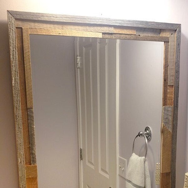 Rustic Vanity Mirror Etsy